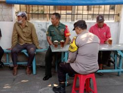 Komsos Babinsa Kelurahan Nusukan Menyasar Tokoh Masyarakat Setempat,Ini Alasannya