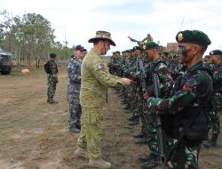 Pasukan TNI Para Raider 501 Terjun Dari Langit Australia: Bersama Tuhan Kami Menyerbu Dari Langit