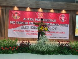 Ketum DPP PEPABRI Kukuhkan Ketua dan Pengurus DPD PEPABRI Jawa Timur Masa Bakti 2023-2028