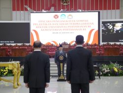 Lantik Rektor Unhan, Prabowo: Tunjukkan Kita Setia Pada Negara dan Bangsa