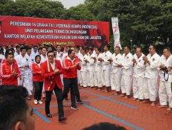 Menkumham RI Resmikan 16 Graha FKI UPT Kanwil Kemenkumham DKI Jakarta
