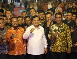 Tiba di Makassar, Prabowo Disambut Gubernur Sulawesi Selatan