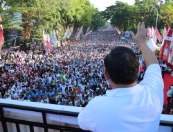Hadiri Jalan Santai ‘Anti Mager’ Sulsel, Warga Doakan Prabowo Presiden 2024