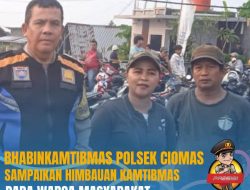 Silahturahmi Dan Berikan Himbauan Kamtibmas Wujud Sinergi Bhabinkamtibmas Wilayah Hukum Polsek Ciomas Bersama Warga Binaan