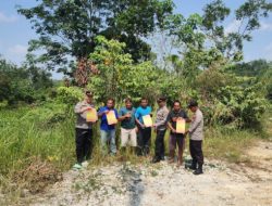 Sat Binmas Polres Kampar Gencar Patroli Himbauan Cegah Karhutla