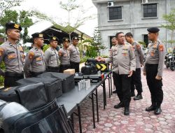 Tim Supervisi Asistensi Korsabhara Baharkam Polri Tinjau Polres Aceh Timur