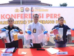 Begal Motor Bersenjata Api Rakitan Berhasil Diringkus Satreskrim Polres Metro Tangerang Kota