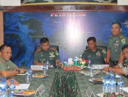 Dandim 1710/Mimika Pimpin Sidang Pankar dan Jabatan Personel Kodim 1710/Mimika