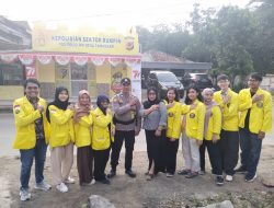 Pendampingan Mahasiswa Praktek Lapangan Di Wilayah Hukum Polsek Rumpin , Personil Polsek Rumpin dan Bhabinkamtibmas Wujudkan Sinergi Pelayanan Masyarakat