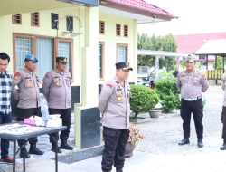 Tegas Berantas Narkoba, Kapolres Siak AKBP Asep Sujarwadi Mendadak Lakukan Test Urin Personil