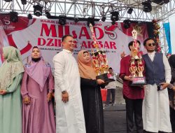 Peringatan Milad 46 Tahun Sultan Hasan di Kampung Jampang Bomang Desa Kalisuren Kecamatan Tajurhalang Kabupaten Bogor Berlangsung Meriah