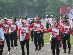 Rangkaian Hari Jadi ke-75 Polwan RI Gelar Olahraga Bersama