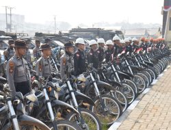 Siap Menghadapi Karhutla Brimob Kalbar Ikuti Apel Gelar Pasukan