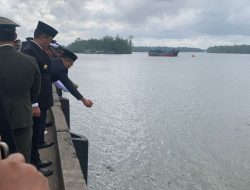 Kodim 1710/Mimika Hadiri Upacara Tabur Bunga Dalam Peringatan HUT RI Ke-78 Tahun 2023