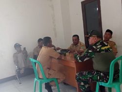 Melalui Komsos Babinsa Sambangi Kantor Desa Sumber Urip