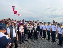 TINGKATKAN KONEKTIVITAS, DITJEN HUBDAT-PEMERINTAH DAERAH LUNCURKAN PELAYARAN PERDANA LINTAS JANGKAR-LEMBAR
