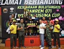 Kodim Pekalongan Juara Bukutangkis Danrem 071/Wijayakusuma Cup