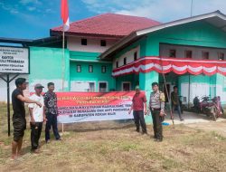 Ops Bina Waspada LK 2023, Polsek Bangko Sambangi Kepenghuluan Pedamaran