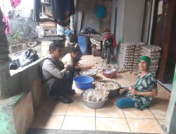 Peduli Warga Binaannya, Bhabinkamtibmas Polsek Citeureup Berikan Pesan Kamtibmas/Edukasi TPPO