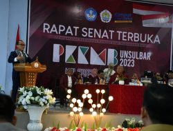 Mahasiswa Terinspirasi Kisah Prof Zudan Saat Menyampaikan Orasi Ilmiah Pada PPKBM Unsulbar