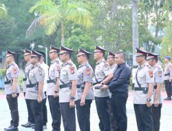 Kapolres Siak Pimpin Sertijab Wakapolres, Dua Kabag dan Tiga Kapolsek