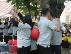 Semarak HUT Kemenkumham dan HUT RI, Lapas Kelas IIA Tangerang Gelar Perlombaan Bagi Pegawai