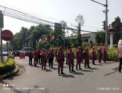 Memperingati Hut Ri ke 78 LSM KPMP Bentangkan Bendera Merah Putih Sepanjang 17×3 Meter