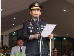 Kapolres Bogor Hadiri Upacara Peringatan HUT RI 78 di Lapangan Pemda Bogor