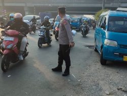 Mengamankan dan Melayani Pengaturan Arus Lalu Lintas Di Hari Kemerdekaan RI ke 78 Tahun 2023
