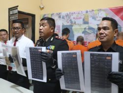 Polres Sukabumi Ungkap Kasus Pencurian Kendaraan Tronton dengan Pemberatan
