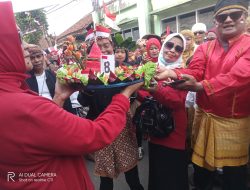 Desa Sukamakmur Meriahkan Dengan Masyarakat Sukamakmur, Mengadakan Karnaval Budaya Dengan Lomba Tumpeng, Di Hari 17 Agustus Kemerdekan Indonesia HUT RI KE 78
