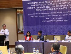 BSKDN Kemendagri Jadikan Hasil Uji Coba ITKPD sebagai Bahan Binwas Daerah