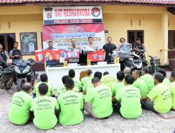 Sebulan, Polres Aceh Timur Amankan 19 Pelaku Tindak Pidana Narkotika