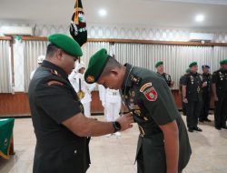 Danrem Wijayakusuma Terima Penyerahan Jabatan Kasrem