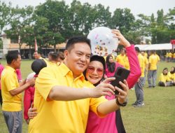 Dalam Rangka HKGB ke-71 dan Hari Jadi Polwan Ke-75 Tahun 2023, Polda Riau Gelar Olahraga Bersama