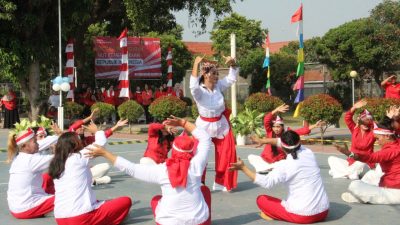 Keseruan HUT RI dan HUT Kemenkumham Dengan Lomba Dance Warga Binaan Lapas Kelas IIA Tangerang