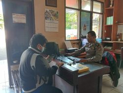UNIT SPKT POLSEK CIOMAS POLRES BOGOR POLDA JABAR BERIKAN PELAYANAN PRIMA KEPADA MASYARAKAT