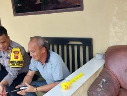 POLSEK PARUNGPANJANG POLRES BOGOR POLDA JAWA BARAT BHABINKAMTIBMAS DESA DAGO SAMBANG WARGA, BERI HIMBAUAN KEPADA WARGA