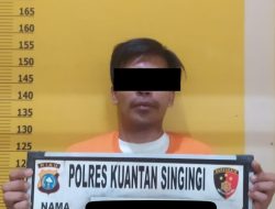 Tim Mata Elang Satres Narkoba Polres Kuansing Berhasil Ciduk Pelaku Tindak Pidana Narkotika Jenis Sabu
