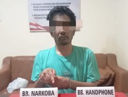 Lagi, Tim Ojoloyo Tangkap Pelaku Narkoba di Desa Silam