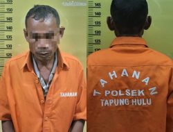 Unit Reskrim Polsek Tapung Hulu Amankan Pelaku KDRT