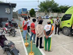 Komitmen Tekan Angka Kecelakaan Lalu Lintas, Satlantas Polres Pelalawan Lakukan Pembinaan Terhadap Sopir Angkutan