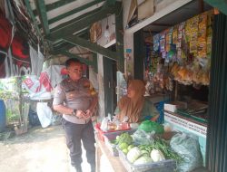 Bhabinkamtibmas Wilayah Hukum Polsek Caringin Polres Bogor Sambangi Warga Sampaikan Pesan Kamtibmas
