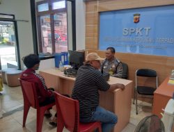 Piket SPKT Polsek Citeureup melakukan Pelayanan Publik melalui Pemantauan Tahanan, Loket SKCK dan Pelayanan Sat Reskrim