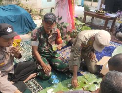 Sinergitas (TNI-POLRI) Wilayah Hukum Polsek Parungpanjang Polres Bogor Polda Jawa Barat Melaksanakan Giat Silaturahmi Kamtibmas