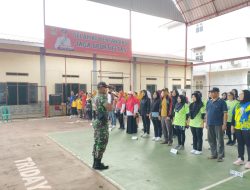Babinsa Dukung Pemerintah Desa Tridayasakti Gelar Pembukaan Pordes