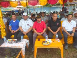 Open Tournamen Piala Forum Keuchik Pante Bidari Dimulai Ketua APDESI Hadir