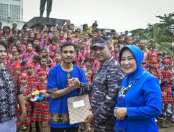 Brigjen Said Latuconsina Sebagai Ketua Dewan Pembina Mollucan Jukulele Leaders, Meriahkan Acara Badendang Jukulele di Saparua