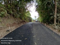 Peningkatan Jalan Cigaru-Cijeunjing (Majenang)Telah di Kerjakan Sesuai Dengan Rancangan Anggaran Biaya (RAB)