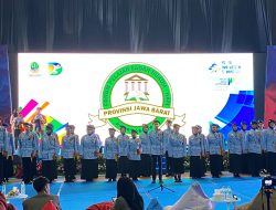 SMAN 1 CIAMPEL MENGIKUTI PENGUKUHAN DUTA HUKUM JABAR DAN FESTIVAL NITI BUKTI JABAR MASAGI
